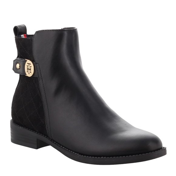 tommy hilfiger roxy faux leather chelsea boot